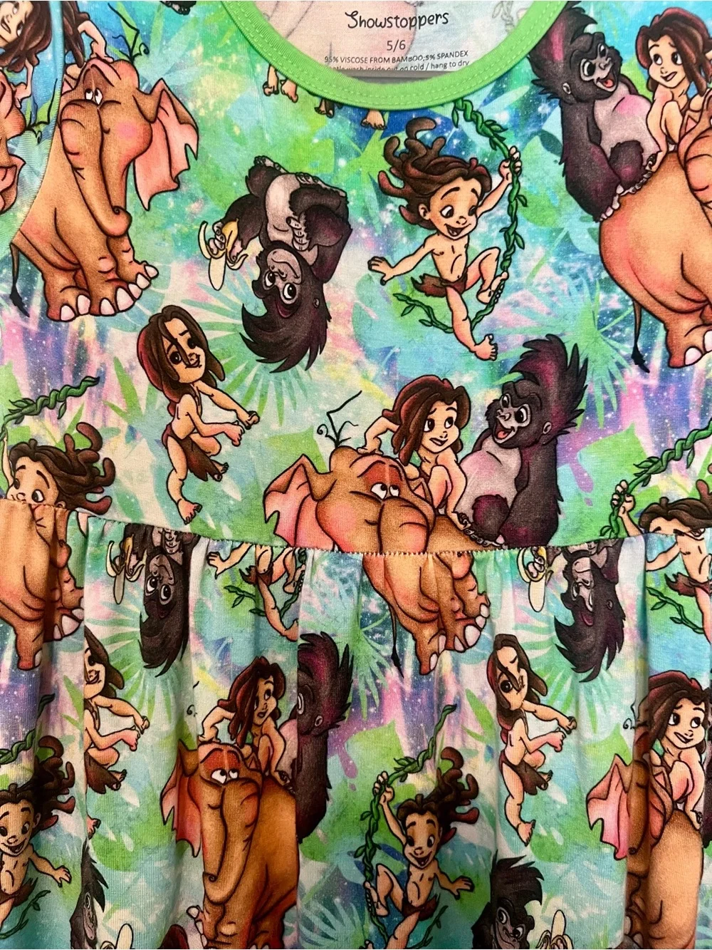 5/6 Showstoppers Tarzan Peplum & Shorts
